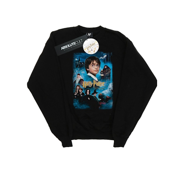 Harry Potter Dam/Kvinnor De Vises Sten Sweatshirt XL Svart Black XL