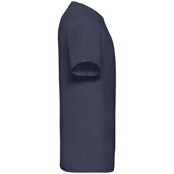 Fruit of the Loom Valueweight V-ringad T-shirt för män M Deep Navy Deep Navy M