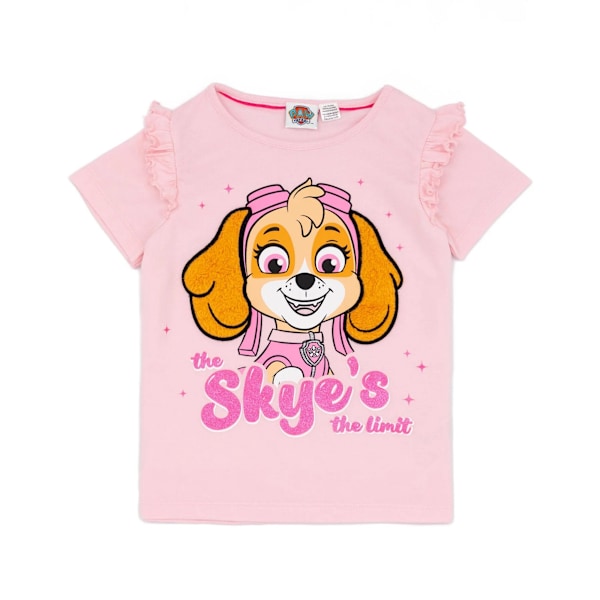 Paw Patrol Flickor Skye´s The Limit Kort Pyjamas Set 4-5 År Pi Pink 4-5 Years