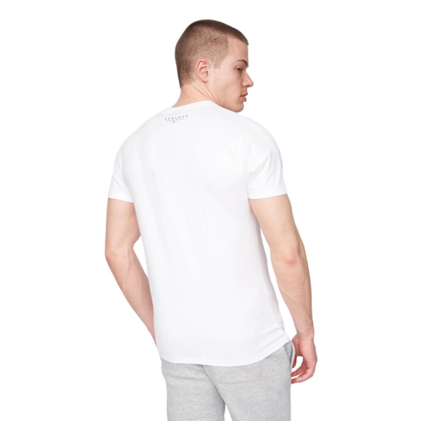Henleys Mens Curveball T-Shirt L Vit White L
