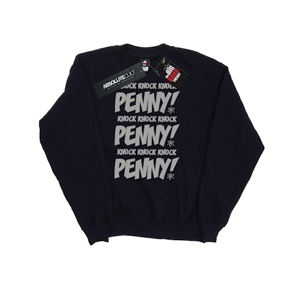 The Big Bang Theory Damkläder Knock Knock Penny Sheldon Sweatshirt Black M