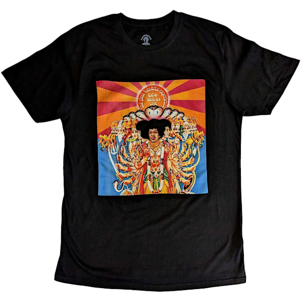 Jimi Hendrix Unisex Vuxen Axis Bold As Love Bomull T-shirt M Svart Black M