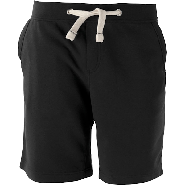 Kariban Herr Fleece Sports Shorts 2XL Svart Black 2XL