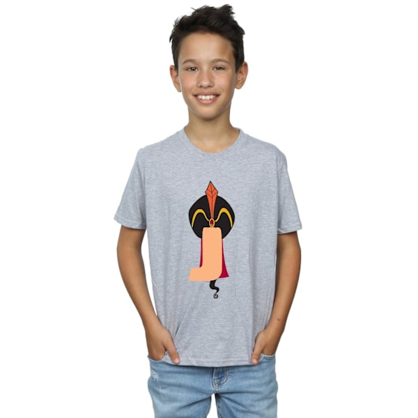 Disney Boys Alphabet J Is For Jafar T-Shirt 5-6 År Sports Grå Sports Grey 5-6 Years