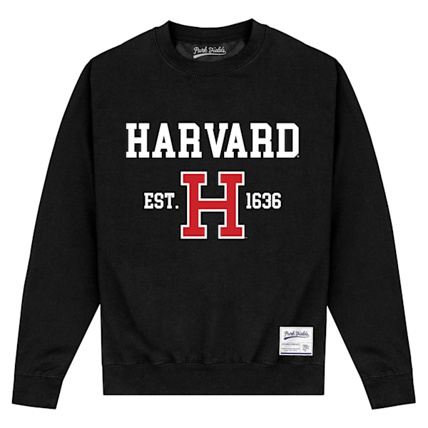 Harvard University Unisex Vuxen Est 1636 Sweatshirt XL Svart Black XL