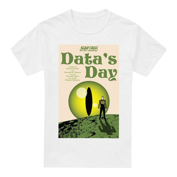 Star Trek Herr The Next Generation Säsong 4 Avsnitt 11 T-Shirt White S