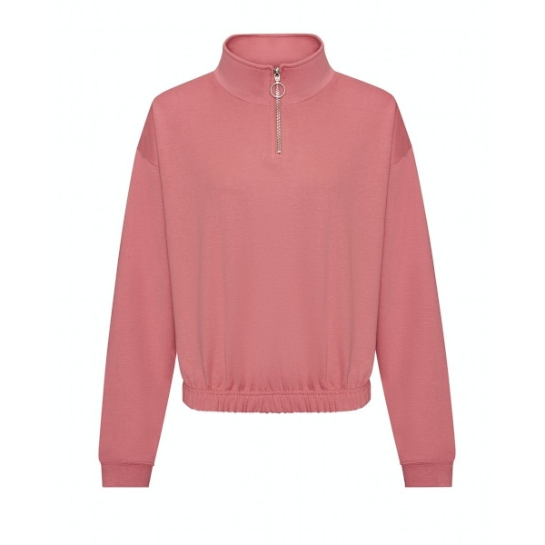 Awdis Croppad tröja XS Dusty Rose för dam/kvinna Dusty Rose XS