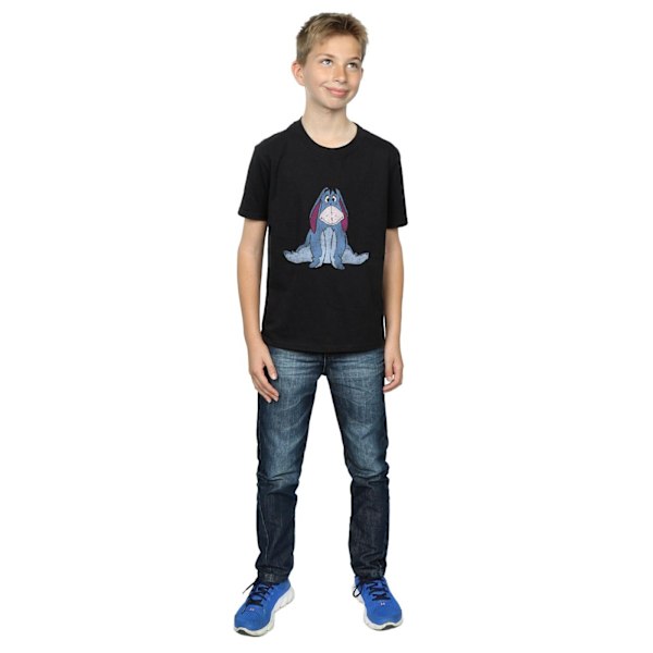 Disney Boys Winnie The Pooh Classic Eeyore T-Shirt 9-11 År B Black 9-11 Years