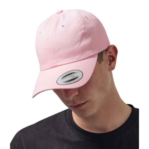 Flexfit Unisex Lågprofil Bomullstwill Keps One Size Rosa Pink One Size