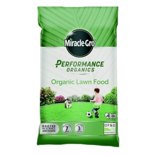 Miracle-Gro Performance Organics Gräsmatsgödsel 360mm Vit White 360mm