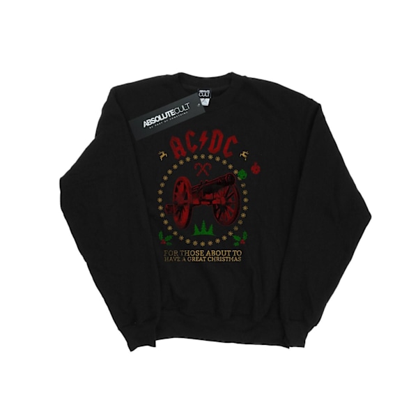 AC/DC Dam/Damer Jul För Dem Sweatshirt M Svart Black M