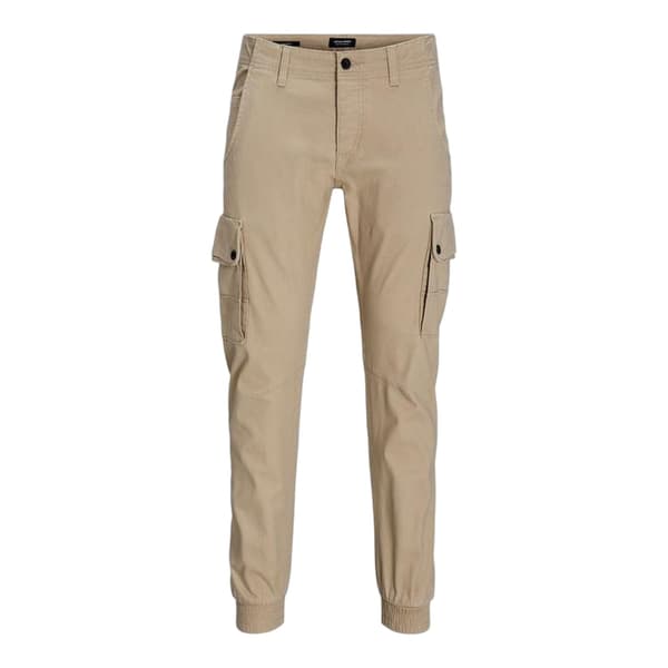 Jack And Jones Herr Cuffed Cargo Byxor 32S White Pepper White Pepper 32S