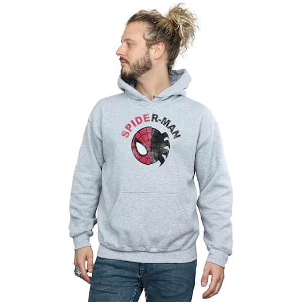 Marvel Herr Spider-Man Classic Split Hoodie M Sports Grey Sports Grey M