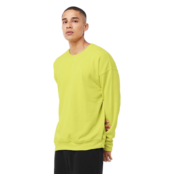 Bella + Canvas Unisex Vuxen Fleece Drop Shoulder Sweatshirt XXL Strobe XXL