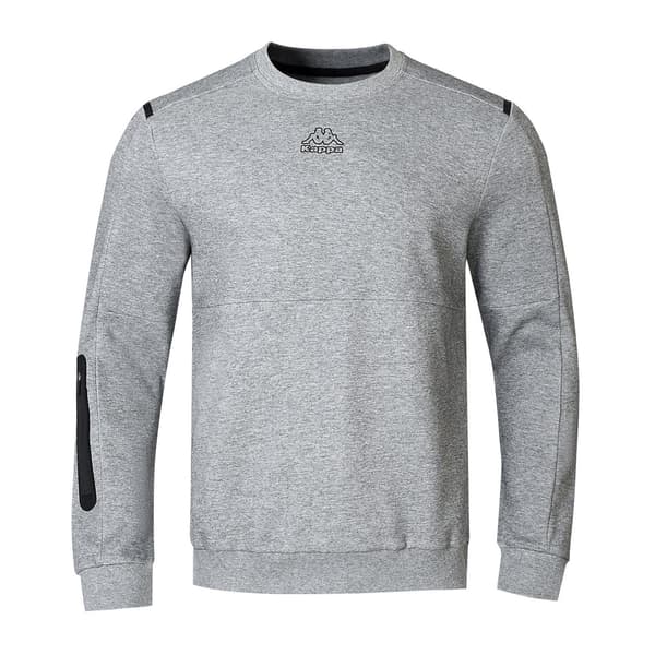 Kappa Herr Teddyfleece Tröja S Gråmelerad Grey Marl S