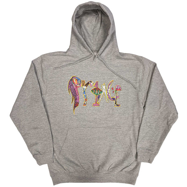 Prince Unisex Vuxen 1999 Baktryck Hoodie M Grå Grey M