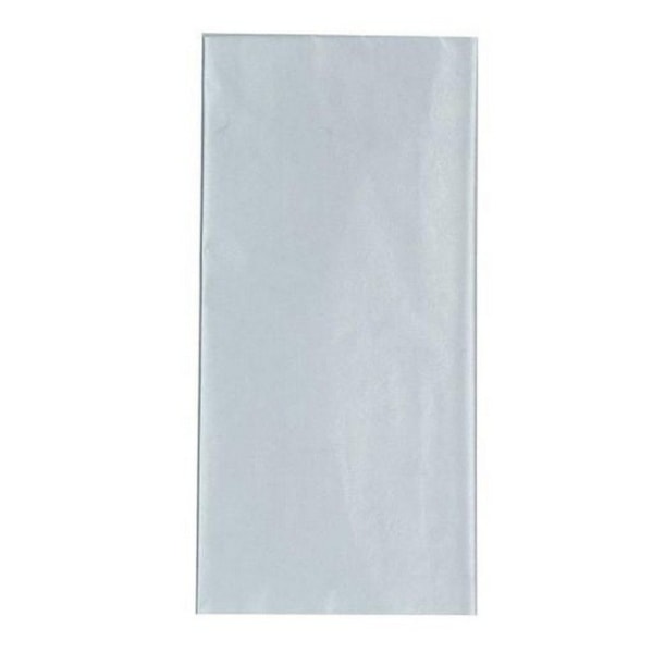 Länspapper Metalliskt silkespapper (förpackning med 5) En one size Si Silver One Size