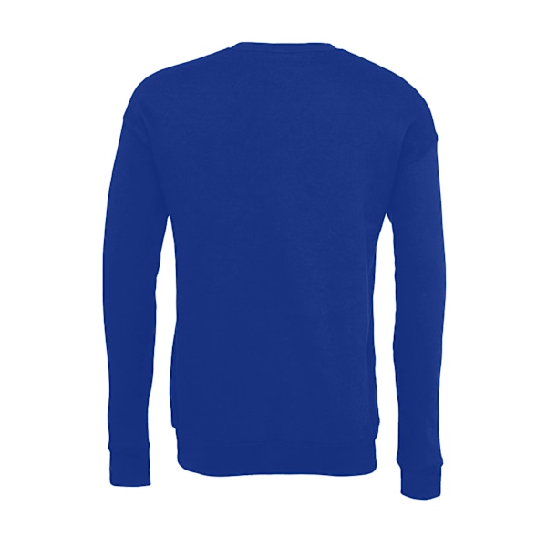 Bella + Canvas Unisex Vuxen Fleece Drop Shoulder Sweatshirt XL True Royal XL