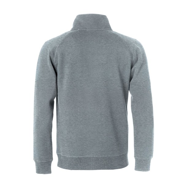 Clique Unisex Vuxen Klassisk Melange Halv Zip Sweatshirt M Grå Grey M