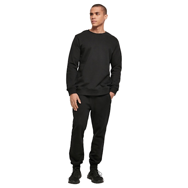 Bygg ditt varumärke herr Basic ekologisk sweatshirt M svart Black M