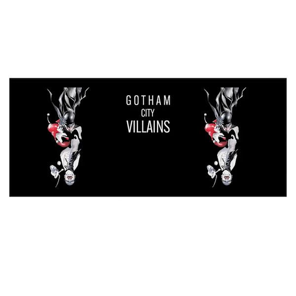 Batman Gotham City Villains Out Of The Shadows Värmeförändrande Mugg Black One Size