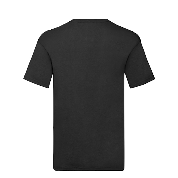 Fruit of the Loom Original enfärgad V-ringad T-shirt XXL svart Black XXL