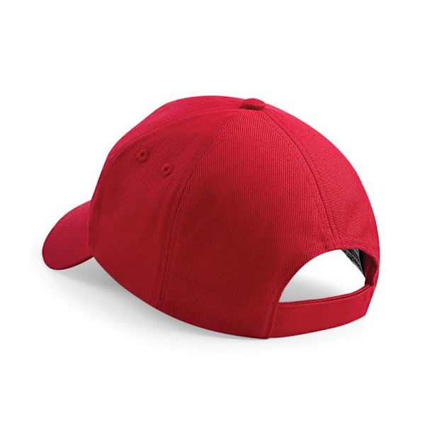 Beechfield Unisex Ultimate 5 Panel Baseball Cap (2-pack) One Classic Red One Size