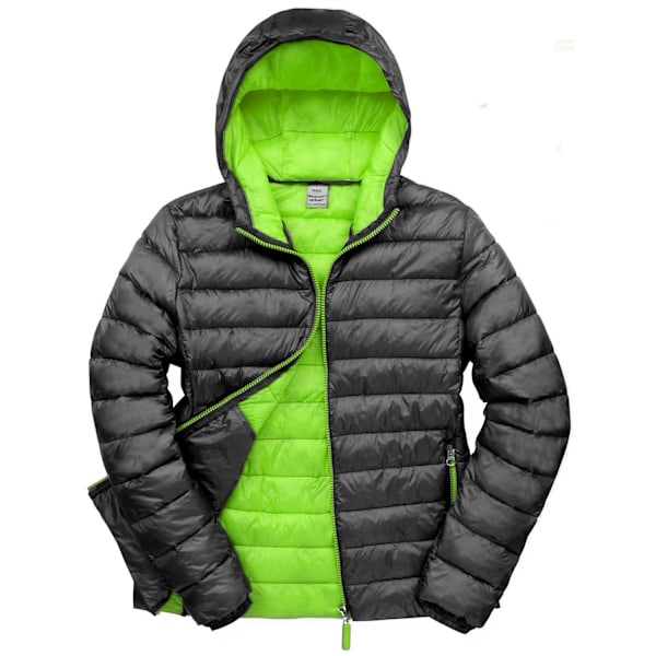 Result Urban Dam/Dam Snow Bird Vadderad Jacka 8 UK Svart/Lime Black/Lime 8 UK