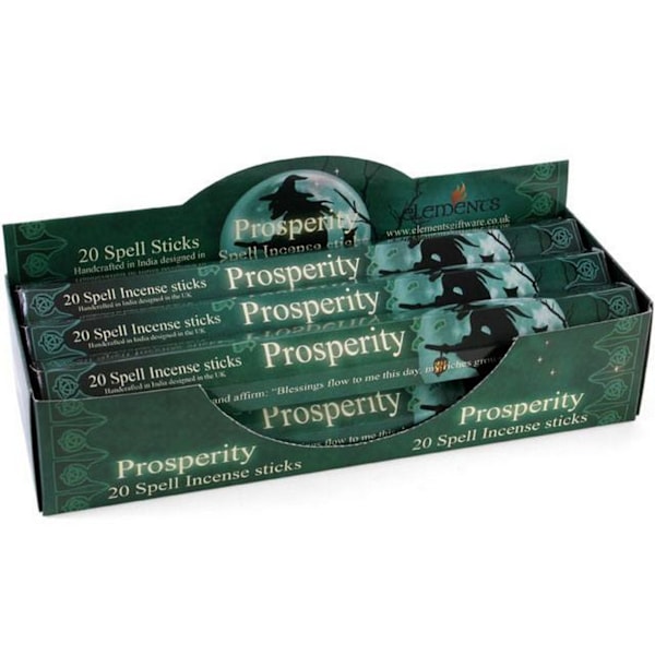Elements Prosperity Spell Rökelsestickor (Låda med 6 paket) En S Green One Size