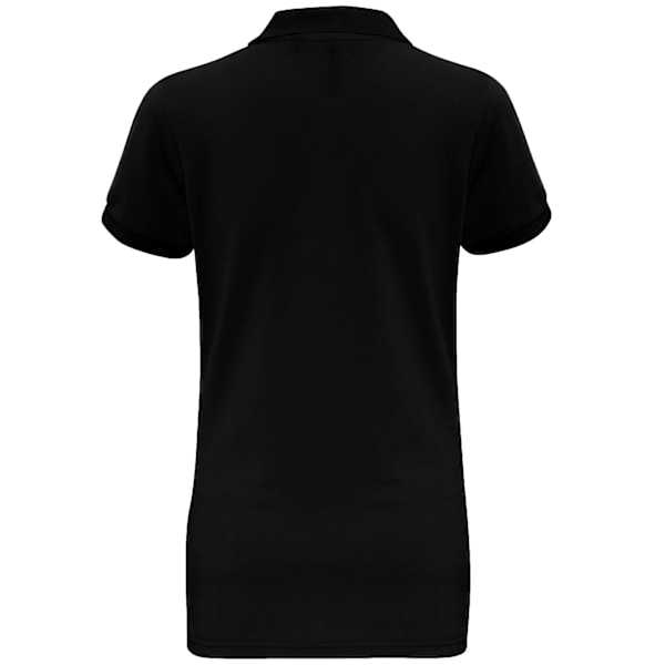 Asquith & Fox Dam/Dam Short Sleeve Performance Blend Polo Black M