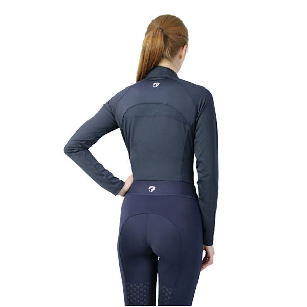 Hy Dam/Dam Synergy Sports Top XL Marinblå Navy XL