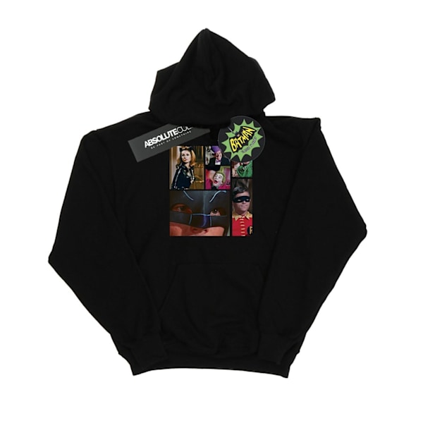 DC Comics Girls Batman TV-serie Klassfoto Hoodie 7-8 år B Black 7-8 Years