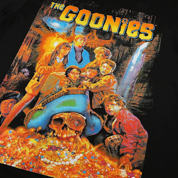 The Goonies Herr Poster T-Shirt M Svart Black M