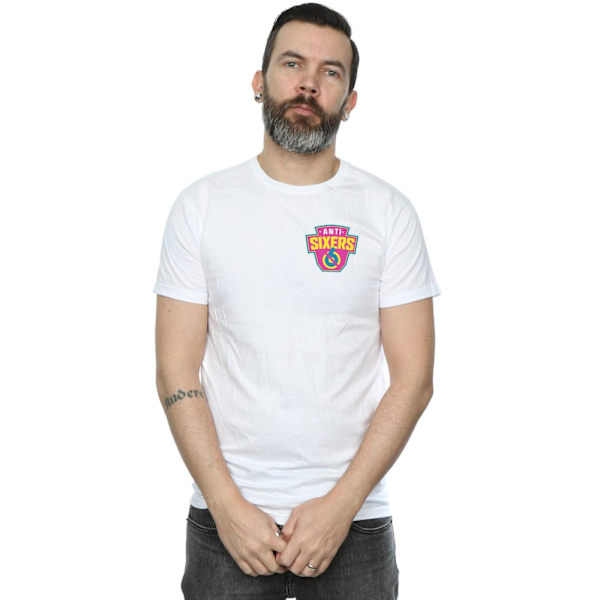 Ready Player One Mens Anti Sixers Breast Logo T-Shirt M Vit White M
