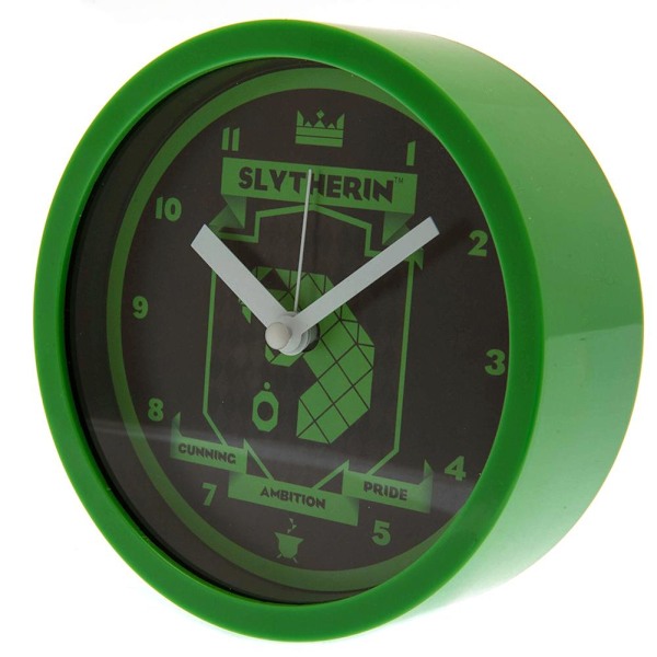 Harry Potter Slytherin Analog Klocka En Storlek Grön/Svart Green/Black One Size