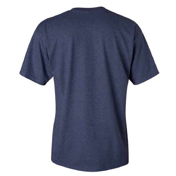 Gildan Mens Ultra Cotton Kortärmad T-shirt S Heather Navy Heather Navy S