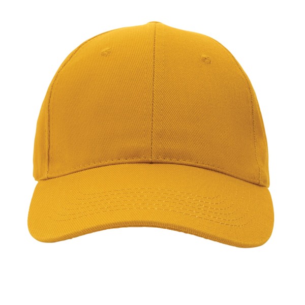 XD Collection Impact 6 Panel Återvunnen Bomull Aware Keps One Size Yellow One Size