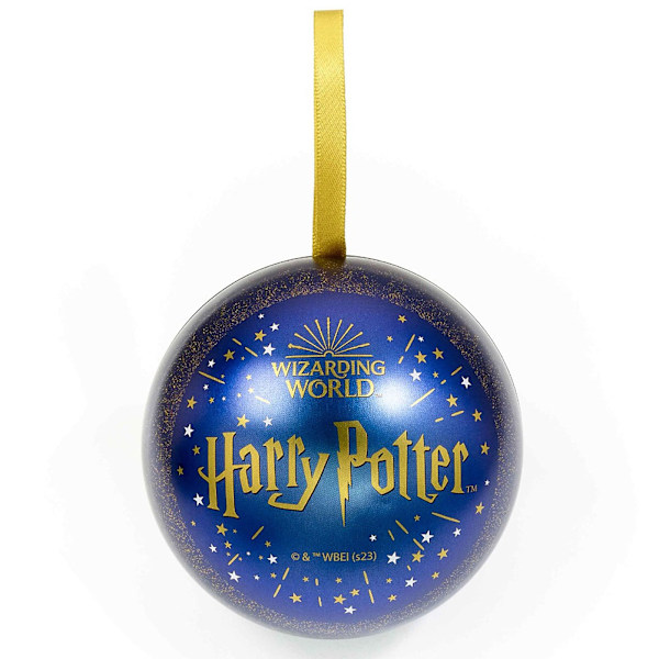 Harry Potter Hogwarts slott julkula i kunglig blå/guld Royal Blue/Gold One Size