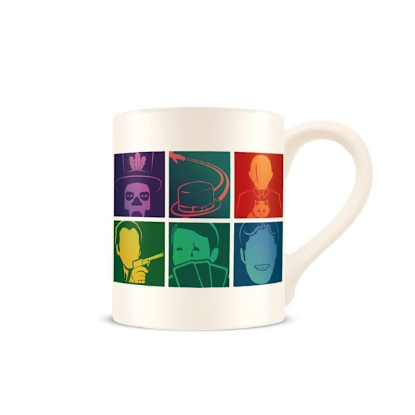 James Bond Villain Icons Fine China Mug One Size Multicoloured Multicoloured One Size