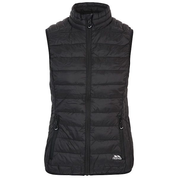 Trespass Dam/Kvinnor Teeley Packaway Gilet 3XL Svart Black 3XL