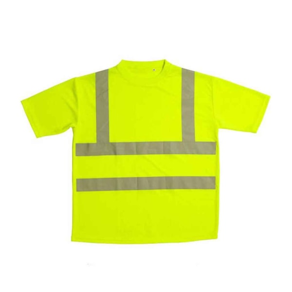 Warrior Unisex Vuxen High-Vis T-shirt S Fluorescerande gul Fluorescent Yellow S