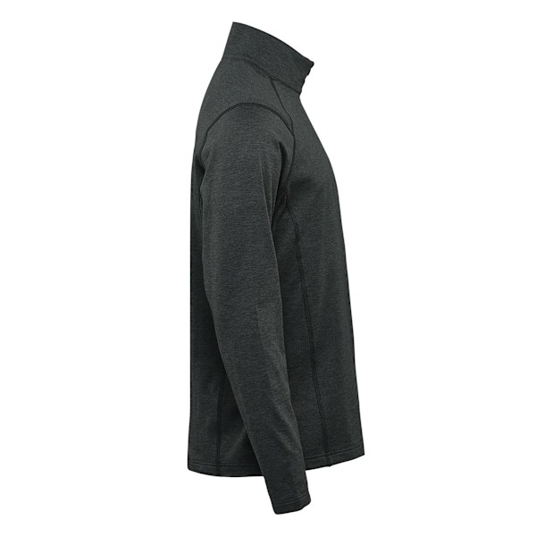 Stormtech Mens Treeline Heather Fleece Top L Black Heather Black Heather L