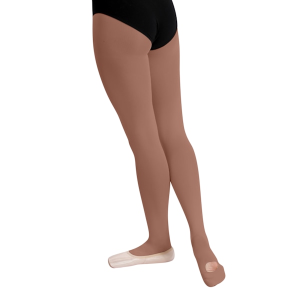 Silky Dance Dam/Dam High Performance Konvertibla Tå Dans Strumpbyxor XL Mokka Brun Mocha Brown XL