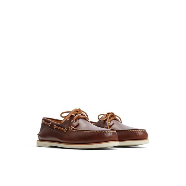 Sperry Herr Authentic Gold Cup Båtskor i Läder 9 UK Tan Tan 9 UK