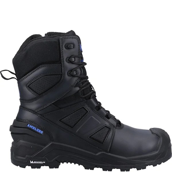 Amblers Herr AS981C Centurion Säkerhetskängor i Narvat Läder Storlek 10.5 U Black 10.5 UK