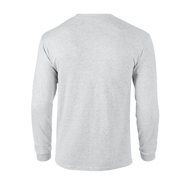 Gildan Unisex Adult Ultra Plain Cotton Long-Sleeved T-Shirt S A Ash S