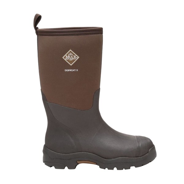 Muck Boots Unisex MB Derwent II Slip On Boot 7 UK Svart/Bark Black/Bark 7 UK