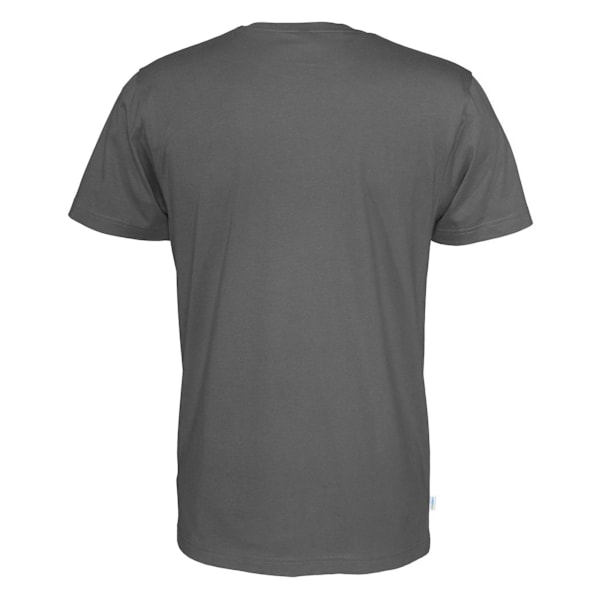 Cottover Herr Modern T-shirt 4XL Kolgrå Charcoal 4XL