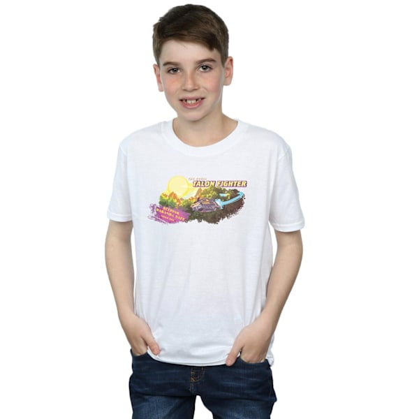 Marvel Boys Black Panther Talon Fighter Wakanda T-shirt 12-13 år White 12-13 Years