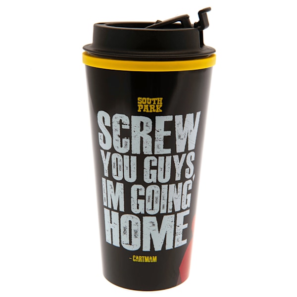 South Park Screw You Guys, I´m Going Home Resetermokopp Black/Yellow One Size